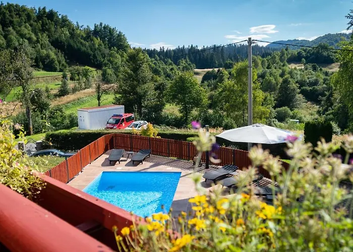 シャレー Runolist Mountain - 3 With Pool & Near Risnjak *