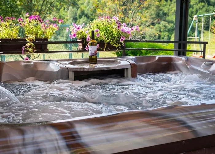 シャレー Runolist Mountain - 3 With Pool & Near Risnjak スリ・ルー